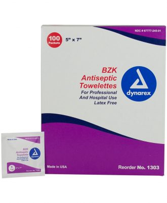 Dynarex Benzalkonium Antiseptic Towelettes