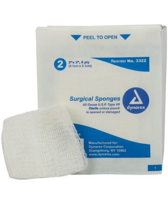 Dynarex Surgical Gauze Sponge, Sterile