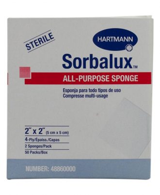 Sorbalux Non-Woven All-Purpose Sponges, Sterile