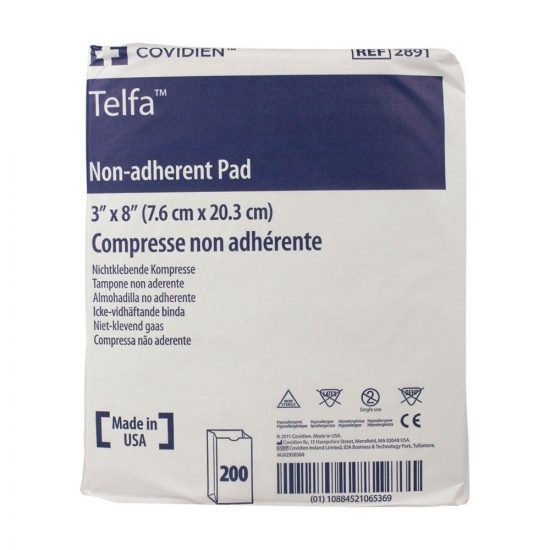 , Telfa &#8220;Ouchless&#8221; Non-Adherent Dressing, Non-sterile