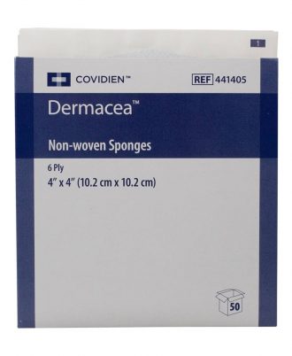 Dermacea Non-Woven All-Purpose Sponges, Sterile