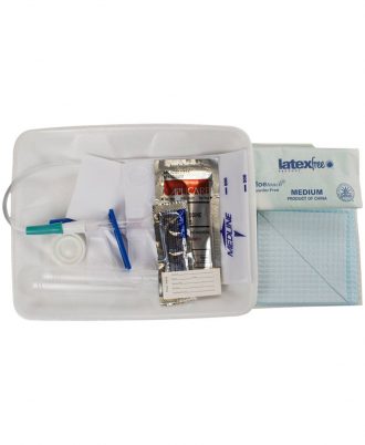 Pre-Connected Intermittent Catheter Tray