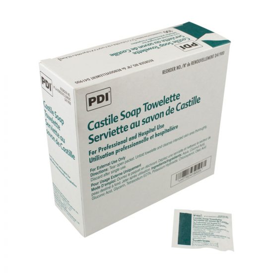 , PDI Healthcare Castile Soap Towelette