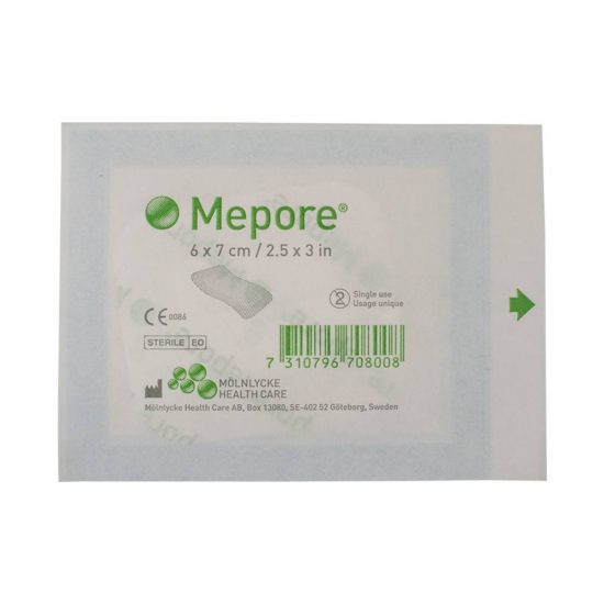 , Mepore Self Adhesive Absorbent Dressing