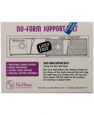 Nu-Form Support Belt, Cool Comfort Elastic, Right Sided Stoma