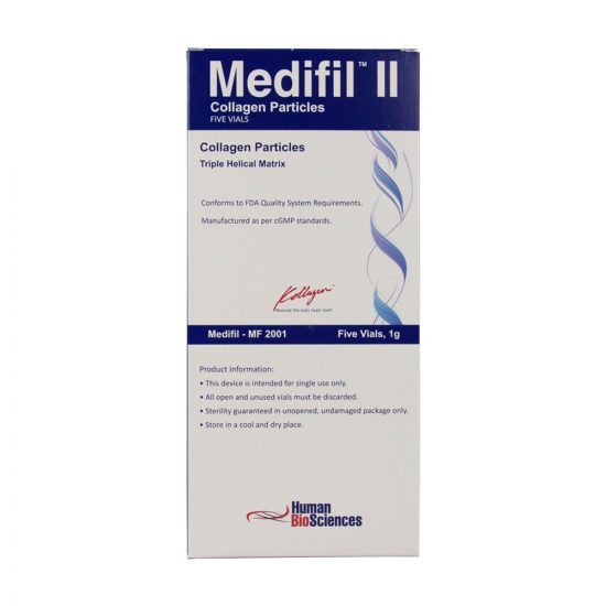 , Medifil II Collagen Particles