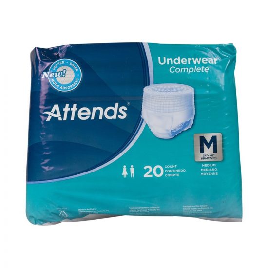 , Attends Super Plus Absorbency Protective Underwear