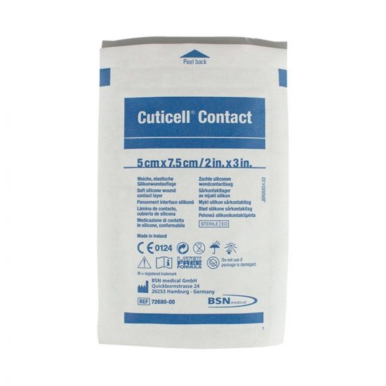 , Cuticell Contact Silicone Wound Contact Layer