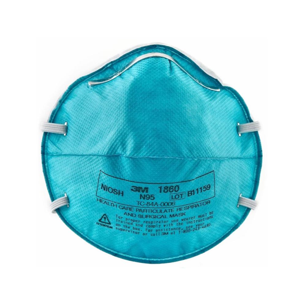3M™ Health Care Particulate Respirator and Surgical Mask 1860, N95 – Pans  Pro