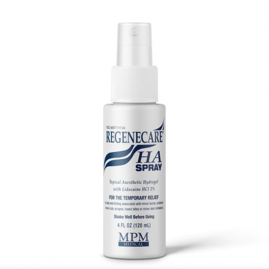 , Regenecare HA Spray Topical Anesthetic Hydrogel