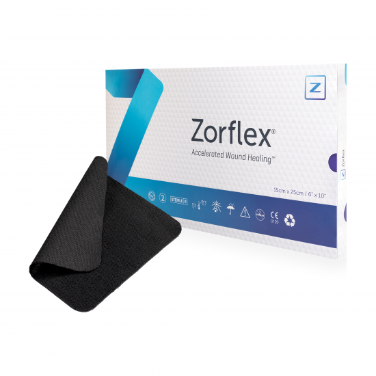, Zorflex Carbon Cloth Wound Contact Dressing