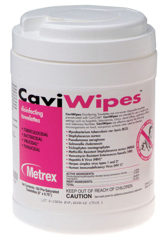 , CaviWipes Disinfecting Towelettes &#8211; Canister