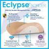 , Eclypse Border Oval Super Absorbent Dressing with Soft Silicone Contact Layer