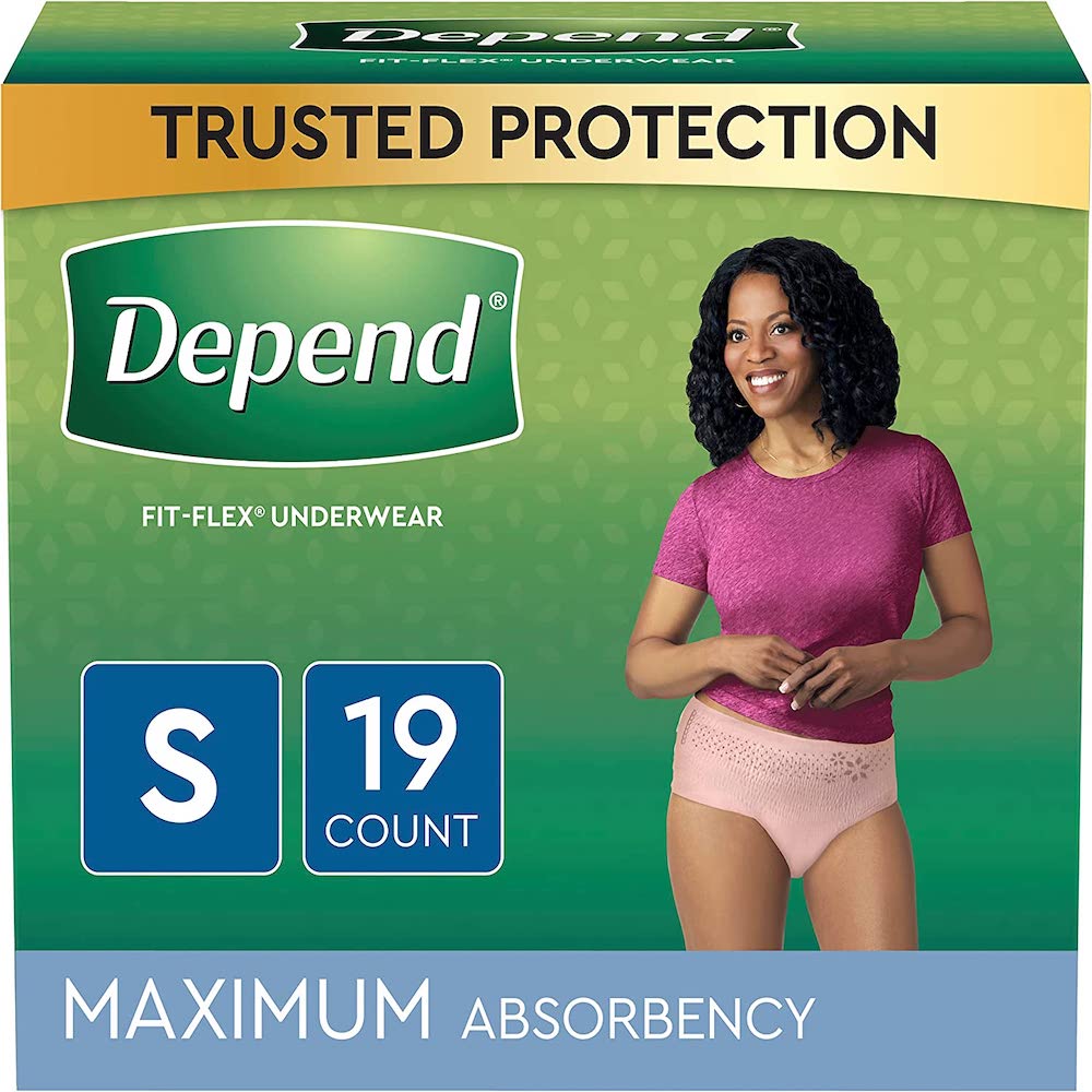 Maximum Protection Incontinence Underwear Size S/M