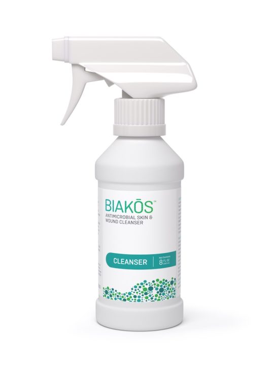 , BIAKŌS Antimicrobial Skin and Wound Cleanser Spray (End of October 2022 Expiration Date)