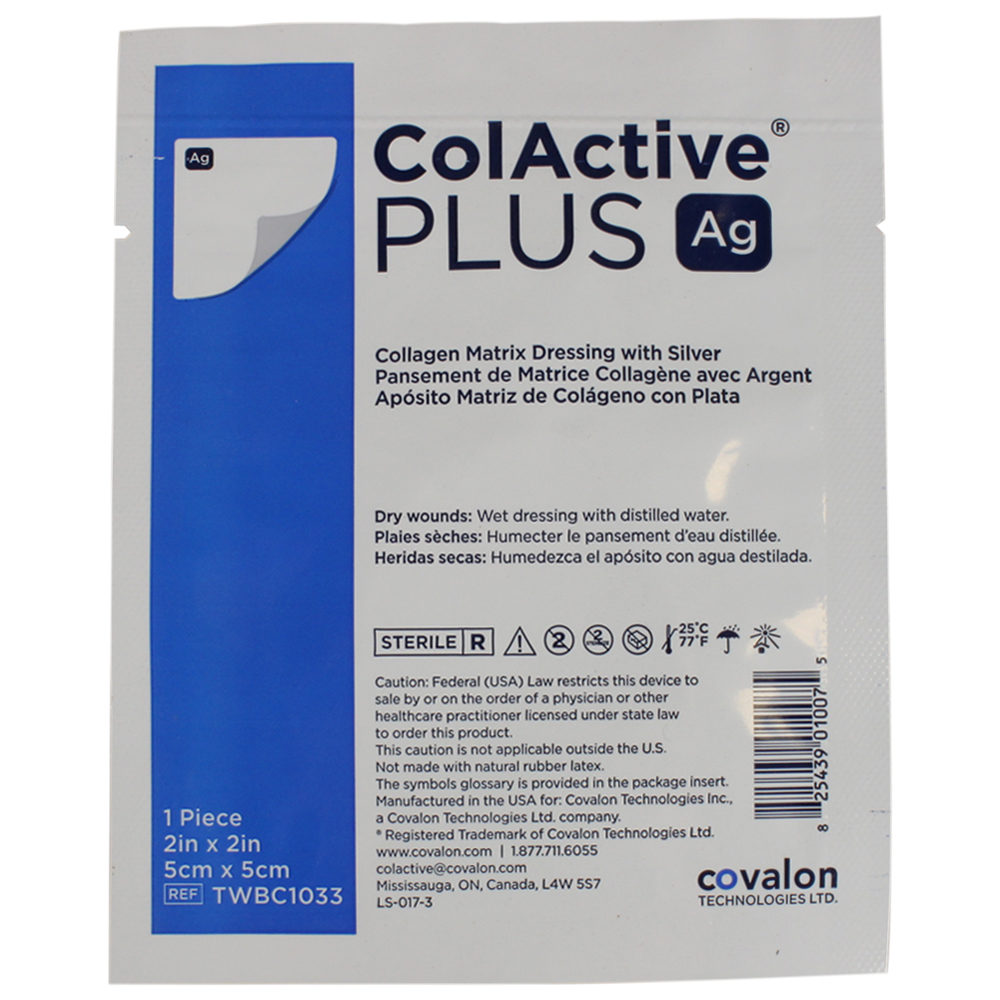 , ColActive Plus Ag Collagen Dressing