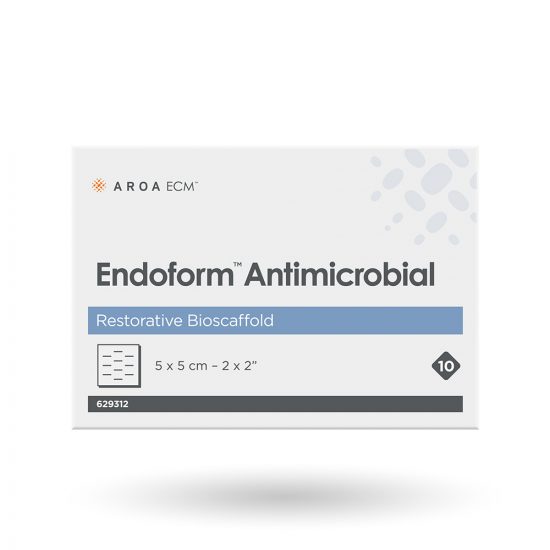 , Endoform Antimicrobial Restorative Bioscaffold &#8211; Fenestrated