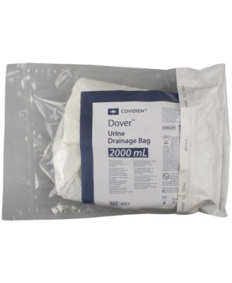 Dover Urine Drainage Bag with 48" Tubing with Luer-Lock Sampling