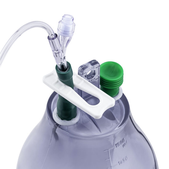 , ASEPT Drainage Bottle with Y-Site Port (without procedure pack)