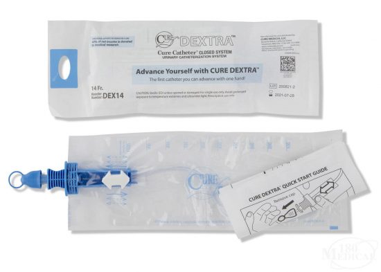, Cure Dextra Closed System Catheter