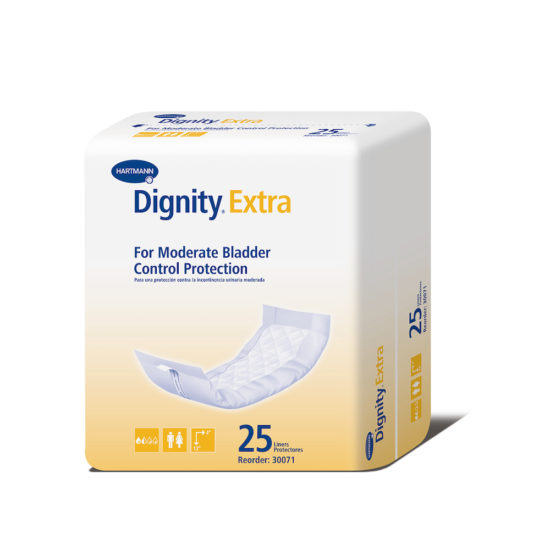 , Dignity Extra Absorbent Liner: Moderate Protection