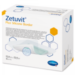 white box of zetuvit plus bordered dressings