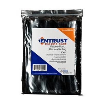 , Entrust 8&#8243; x 8&#8243; Ostomy Device Disposal Bag
