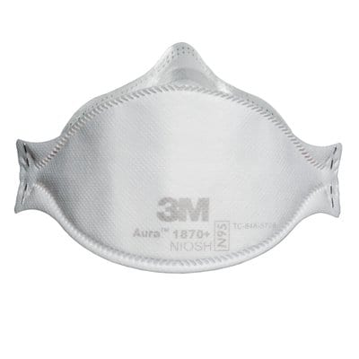 , 3M Aura N95 Health Care Particulate Respirator and Surgical Mask 1870+