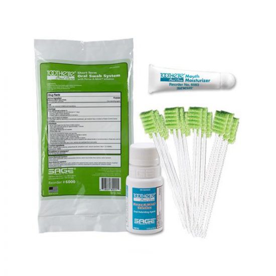 , Sage Labs Short-Term Swab System with Perox-A-Mint Solution
