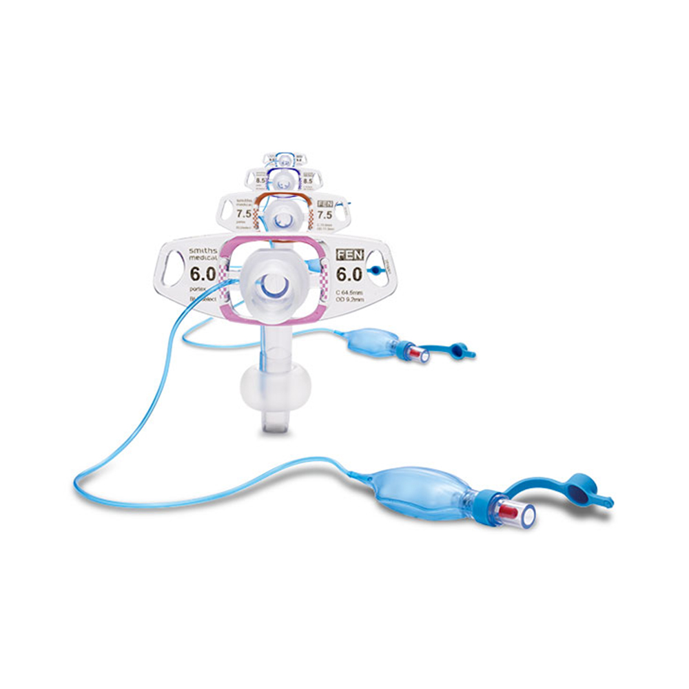 , BLUSelect Uncuffed Fenestrated Tracheostomy Tube